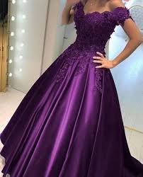 Off Shoulder Birthday Party Dresses For Adults Purple Prom Dress Off The Shoulder Strap Ball Gown Evening Dress Birthday Party Gown Homecoming Dress Long Back To Schoold Party Gown Yp0265 From Yourpromta Prom Dresses Long Blue Green Prom Dress