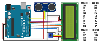 Can you guide me with all steps i have to modify in schematic and code ? Ultrasonic Sensor Hc Sr04 With Arduino Tutorial Arduino Project Hub