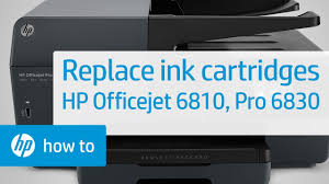 The hp officejet 5510 possesses all the capabilities of a printer, scanner, copier, and fax machine, and is compatible with both pc and macintosh computers. Replace The Ink Cartridges Hp Officejet 6810 Pro 6830 Hp Youtube