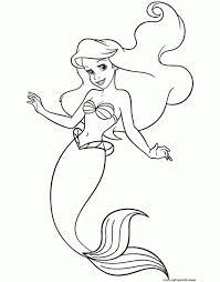 Color the cartoon coloring pages of pretty mermaid girls from fairy tales on your phone or tablet. Free Printable Mermaid Coloring Pages For Kids Drawing With Crayons