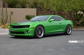 Wanda Meek's Synergy Green Camaro SS