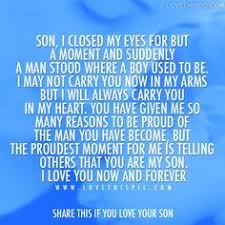 Birthday Poem For My Grown Son 10 Best Mother And Son Quotes Son Quotes My Son Quotes Mother Quotes