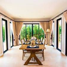 Curtains can completely alter the style and feel of your living room. Stylish Dining Room Curtain Ideas Family Handyman
