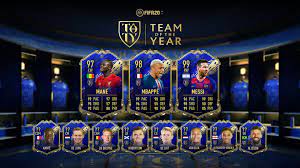 In this service we will transfer the required fut20 coins to your account for the player card and we will buy it for you. Fifa 20 Team Of The Year Toty Fifplay
