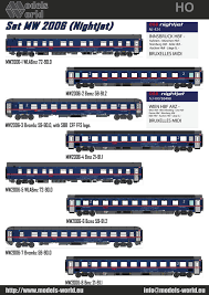 Ls models ho scale dc trains. Ls Models Mw2006 Spur H0 8 Tlg Wagenset Nightjet Nj424 Innsbruck Brussel Der Obb Modellbahnshop Lippe Com