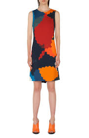 Akris Punto Nuvola Print Shift Dress Cocktail Dress Style Trendy Cocktail Dresses Womens Cocktail Dresses