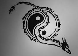 Hehe thanks to all who liked my drawings hehehe. Tribal Yin Yang Dragon By Nothing4free On Deviantart Yin Yang Tattoos Yin Yang Art Dragon Tattoo