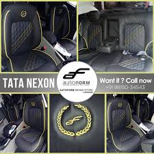 Branded Car Seat Covers In Ludhiana Leather Car Seat Covers Black Chair Covers Car Seat Canopy Pattern