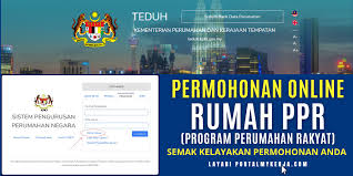 Nak tahu cara buat semakan ptptn secara online? Permohonan Rumah Ppr Program Perumahan Rakyat Semak Cara Mohon Kelayakan My Kerja