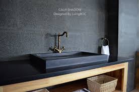Nous sommes à votre écoute et faisons de notre mieux pour respecter vos exigences à la lettre. Vasque A Poser Salle De Bain Granit Noir Luxe Calvi Shadow 70x50