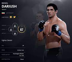 Beneil dariush profile, mma record, pro fights and amateur fights. Beneil Dariush On Twitter Is My Forehead That Big Haha This Is Legit Easportsufc2 Https T Co P522waspee