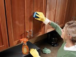Before you know it, the handles are sticky, tins and jars are at risk of toppling out every time you open the door, and there's. How To Clean Your Wooden Kitchen Cabinets Without Damaging Them Grandma S Things