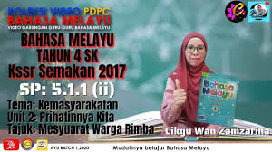 Documents similar to tata bahasa. Bahasa Melayu Sk Tahun 4 Kssr Semakan 2017 Sp 5 1 1 Ii Unit 2 Mesyuarat Warga Rimba Youtube