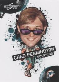 Chad Pennington Football Card 2005 Bazooka #10 BCCG 10 Mint