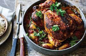 Bombay Chicken One Pot Roast Bonfire Night Food Tesco Real Food Recipe Roast Chicken Recipes Chicken Recipes Night Food