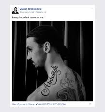 Find out everything about zlatan ibrahimovic. 805 Million Names Forsman Bodenfors