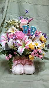 Pin By Misty Swanson On Baby Flowers Unicorn Baby Shower Flower Arrangements Floral Arrangements