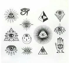 Pin By Seval Irem On Proyectos Artisticos Third Eye Tattoos Evil Eye Tattoo Illuminati Eye Tattoo