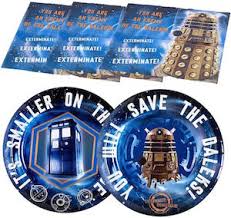 They're simple but good for just table. Doctor Who Party Supplies Everything You Need For A Doctor Who Party