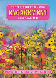 2021 Old Farmer S Almanac Engagement Calendar In 2020 Old Farmers Almanac Farmers Almanac Christian Books
