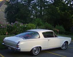Image result for White 1966 Barracuda