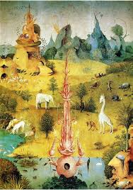 Hieronymus Bosch The Garden Of Earthly Delights Detail Garden Of Earthly Delights Artwork Painting Painting