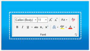 Fungsi Font: Size, Color, Bold, Italic, Underline, Strikethrough dll