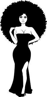 Free Free 123 Silhouette Black Woman Svg Free SVG PNG EPS DXF File