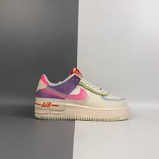 Nike air force 1 07 low red rose flower floral white custom shoes all size. Nike Air Force 1 Shadow Beige Pale Ivory Pink For Sale The Sole Line