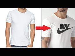 Make Your Own Diy Custom Brand T Shirt Without Transfer Paper Tutorial 1000 Custom Design Shirts Transfer Paper T Shirt Diy