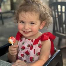 Strawberry Theme Dress Baby Girl