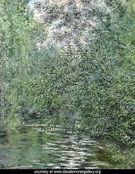 Le Fleuve Aux Saules Painting By Claude Oscar Monet Reproduction 1st Art Gallery Monet Paintings Claude Monet Artist Monet