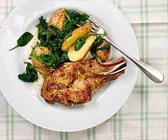 Kalbskotelett Mit Spinatkartoffeln Kalbskotelett Lebensmittel Essen Rezepte