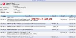 Pinjaman rekening koran bri 2021. Pengertian Rekening Koran Accurate Accounting Software