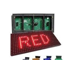 DIP P10 4s Single Red Outdoor LED Sign Display LED Display