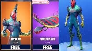 Has just claimed their skins! New Fortnite Free Skins Update New Flytrap Free Skin In Fortnite Fortnite Battle Royale Fortnite Skin Battle