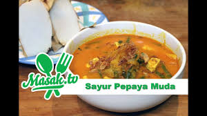 Cara membuat sayur buah pepaya muda kali ini, dikombinasikan bersama potongan tempe dan telur rebus. Resep Masak Pepaya Muda Bumbu Kuning Masak Memasak