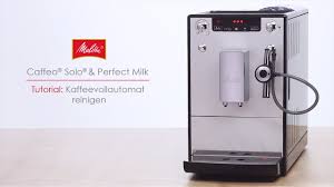 Caffeo® solo® & perfect milk. Melitta Caffeo Solo Perfect Milk Tutorial Kaffeevollautomat Reinigen Youtube