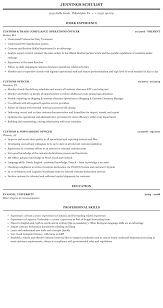From i1.wp.com if an employer likes your cv they might ask you to come to a job interview. Customs Officer Resume Sample Mintresume