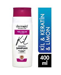 dermokil naturel hair yagli saclar icin arindirici sampuan 400 ml toptantr com