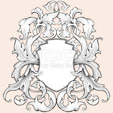 coat of arms stock vector art 16264562 baroque ornament engraving coloriage arc en ciel