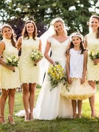 Unique Yellow Lace High Neck Sleeveless Short Bridesmaid Dresses Bw049 Short Bridesmaid Dresses Short Lace Bridesmaid Dresses Yellow Bridesmaid Dresses Short