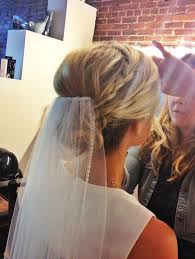 Personality, dress, neckline, and veil if available. 35 Adorable Wedding Hairstyles To Rock With A Veil Wedding Hairstyles With Veil Bridal Updo With Veil Bridal Hair