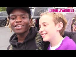 Ian Connor Goes Skateboarding With The Squad & Talks With Paparazzi At Fred  Segal In West Hollywood