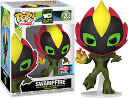 Amazon.com: Funko Pop! TV: Ben 10- Swampfire Vinyl Figure (Fall 2022 Shared  Convention Exclusive) : Toys & Games