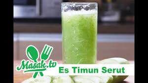 Jika tak punya sirup melon, kamu bisa menggunakan pemanis seperti gula batu yang dicairkan atau gula pasir yang dilarutkan. Es Timun Serut Minuman 062 Youtube