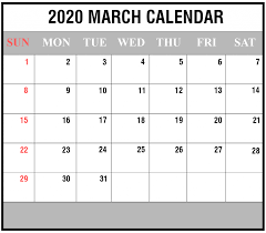 2021 blank and printable word calendar template. 2020 March Calendar Printable Editable Template Blank 4 Calendar Printables March Calendar Printable Blank Calendar Template