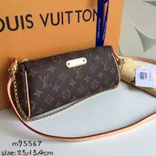 Authentic Quality 1 1 Mirror Replica Louis Vuitton Eva Monogram Canvas Louis Vuitton Eva Louis Vuitton Vuitton