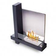 Poele A Ethanol Cross 2000 Watts De Chauffage Cheminee Ethanol Murale Foyer Mural Parement Mural