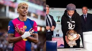 Ronaldinho señala a Lamine Yamal como el principal favorito para ganar el  Balón de Oro: "Puede hacer historia conquistándolo varias veces" | DAZN  News ES